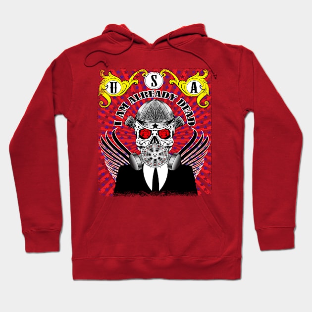 Dangerous skull Hoodie by fistfulofwisdom